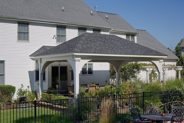 Amish Grand Estate Vinyl Pavilion Kit