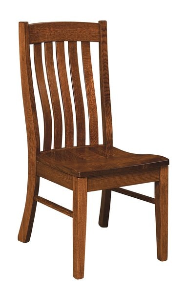 Amish Hopewell Mission Solid Wood Dining Chair - Quick Ship