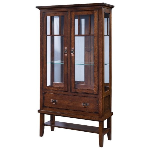 Amish McKinnon Curio Cabinet