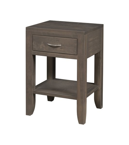 Amish Barrington 1- Drawer Nightstand with Shelf