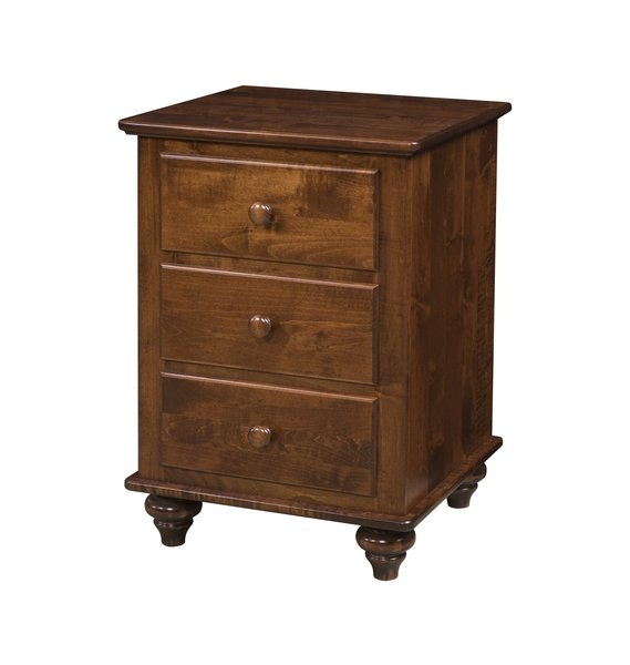 Amish 20 1/2 Wide Wilkensburg 3-Drawer Nightstand
