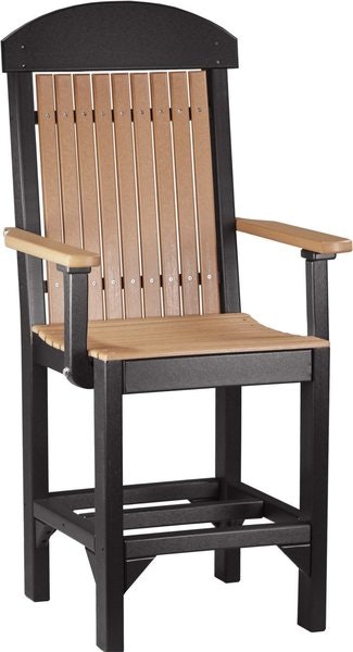 LuxCraft Poly Captain's Bar Stool