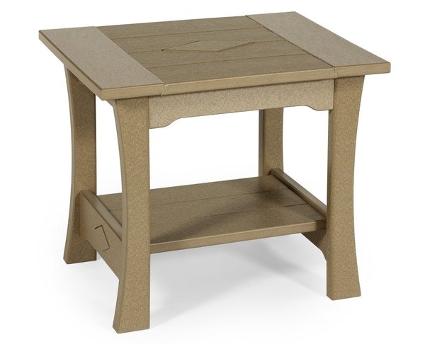 Amish Leisure Lawns Outdoor Poly Mission End Table