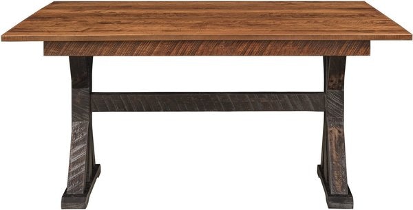 Amish Rough-Cut Maple Wood Versatile Table