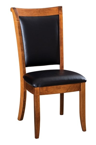 Amish Handcrafted Lockhart Upholstered Dining Chair - Quick Ship