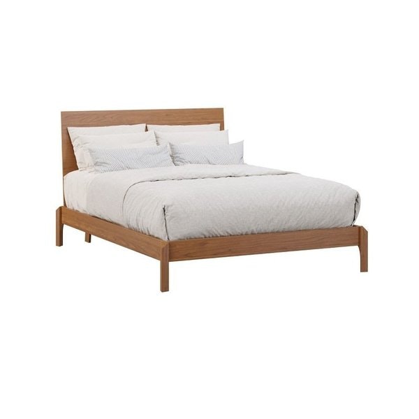 Amish Jensen Transitional Bed - Choose Panel or Upholstered Headboard