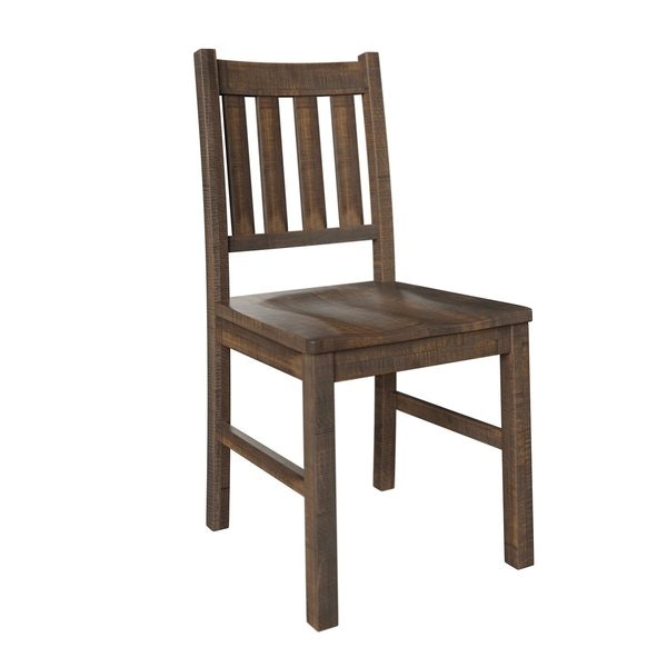 Amish Glendale Rustic Wormy Maple Wood Dining Chair