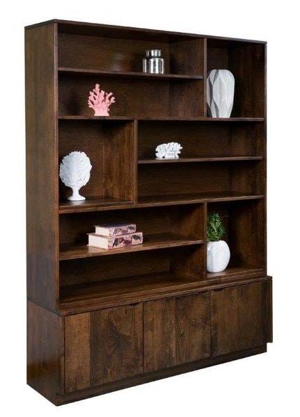 Amish Hope Mills Large Contemporary Bookcase