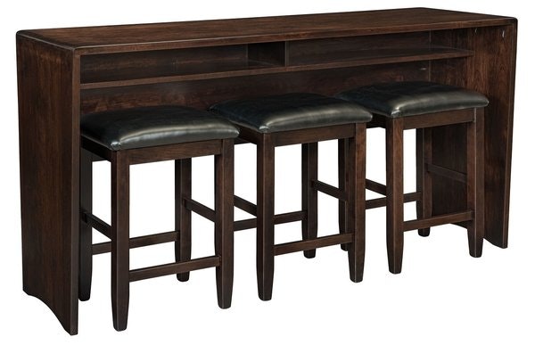 Shown in Rustic Cherry with Briar stain.