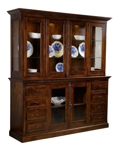 Amish Whitney 72" Four Door Hutch