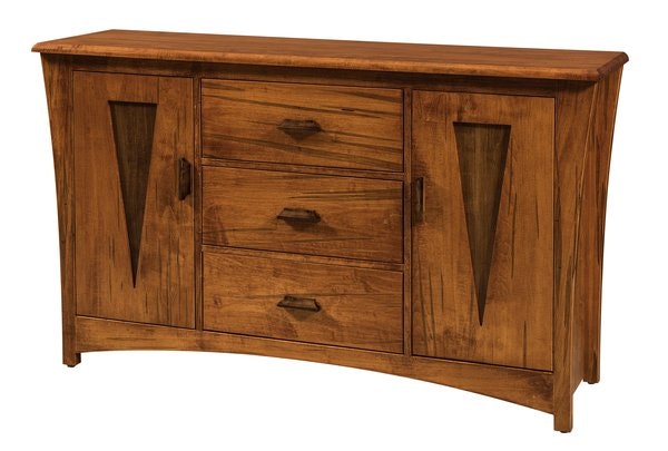 Amish Strobile 62" Modern Sideboard