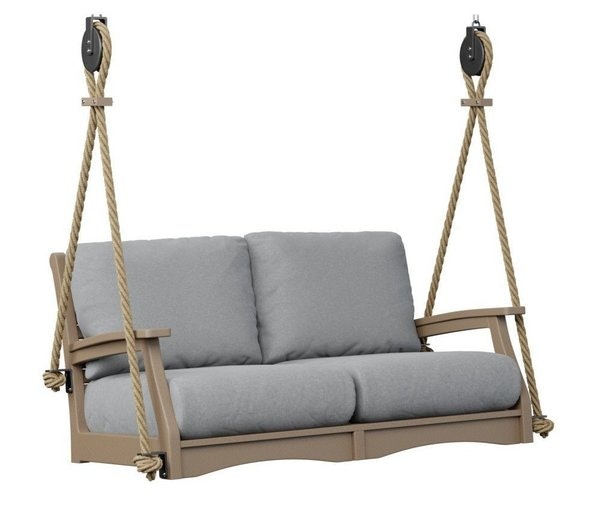 Berlin Gardens Classic Terrace Poly Patio Loveseat Swing