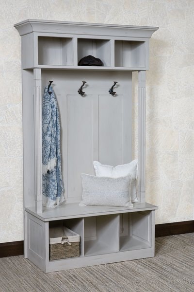 Amish Claremore Entryway Hall Seat