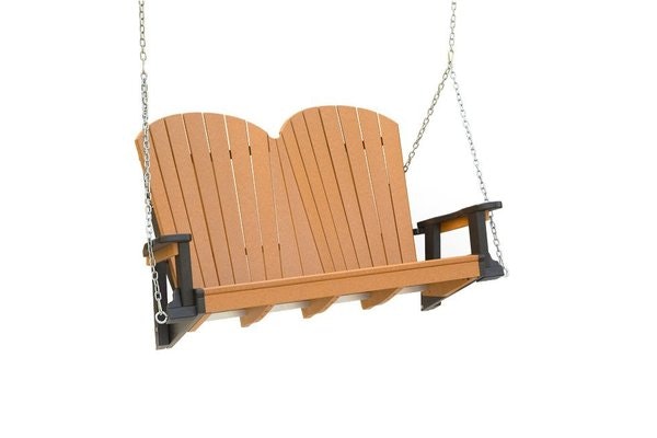 Beachfront Outdoor Amish Adirondack Porch Swing