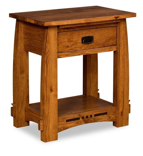 Amish Collette One Drawer Open Nightstand