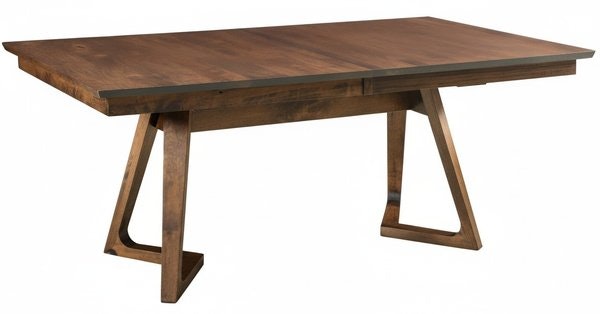 Amish All American Dean Modern Trestle Dining Table