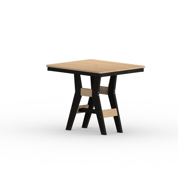 Berlin Gardens Harbor 33" Square Poly Table