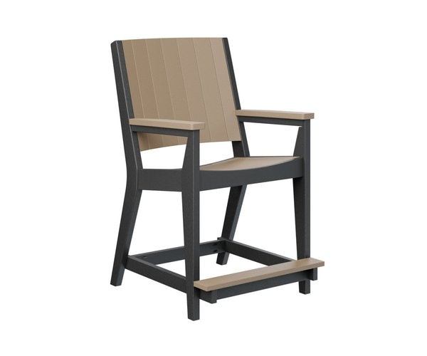 Berlin Gardens Mayhew Poly Chat Counter Chair