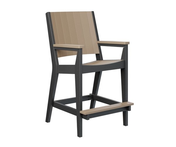 Berlin Gardens Mayhew Poly Chat Bar Chair