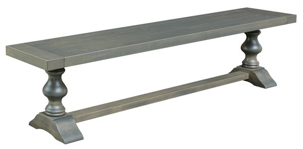 Amish Alana Farmhouse Backless Bench