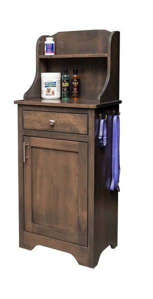 Amish Multi-Purpose Pet Cabinet with Door