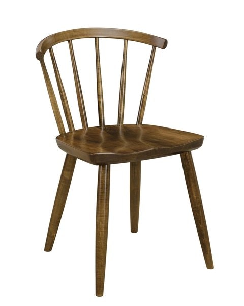 Amish Mid-Century Modern Windsor Dining Chair