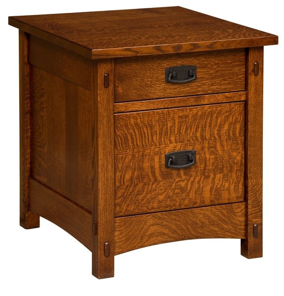 Amish Santa Rosa Mission Small File Cabinet