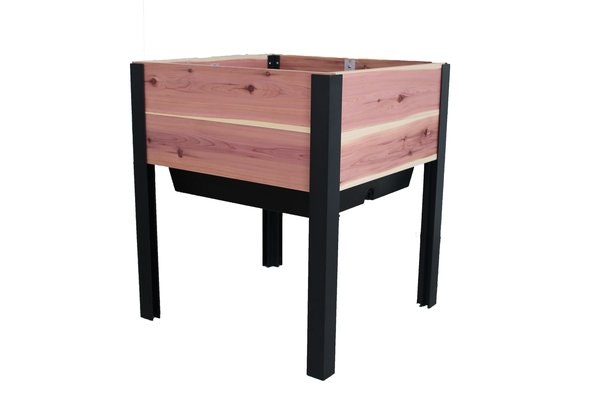 Amish Elevated Self Watering Planter Box - Quick Ship