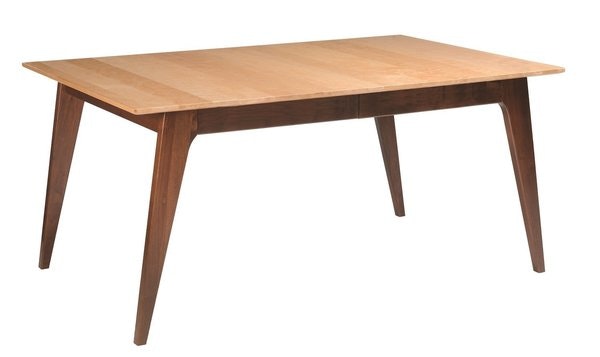 Mid-Century Modern Leg Dining Table from DutchCrafters Amish Furniture