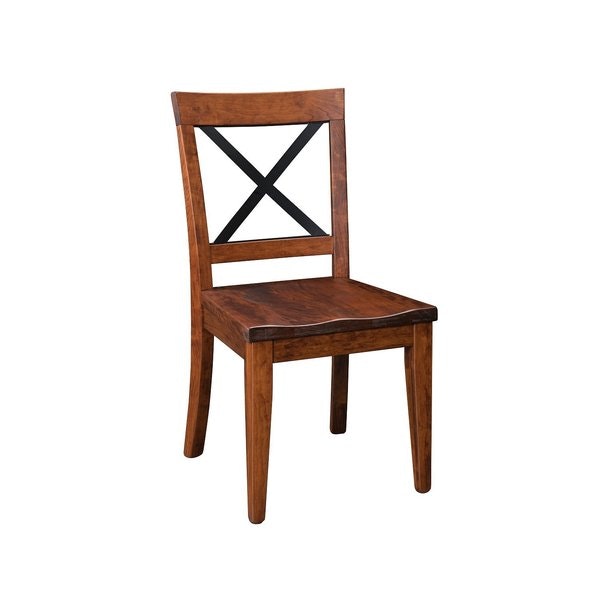 Amish Wellington Loft X-Back Dining Chair