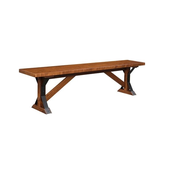Amish Wellington Loft Backless Dining Bench