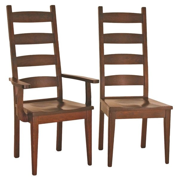 Amish Williamsburg Ladderback Dining Chair