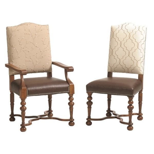 Amish Luxembourg Upholstered Dining Chair
