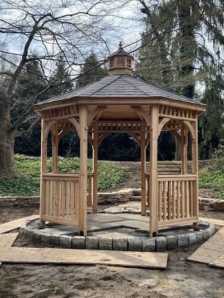 Amish Octagon Wood Gazebo