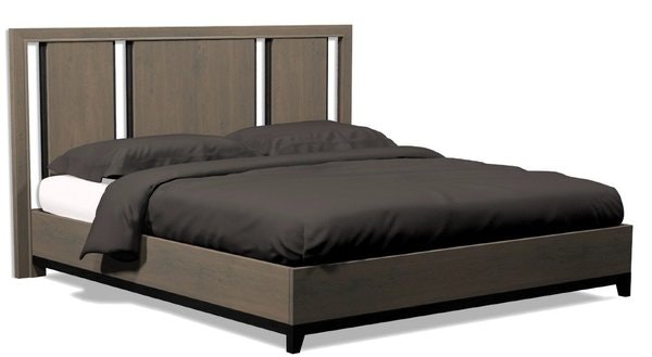 Amish Celeste Bed With Low Footboard