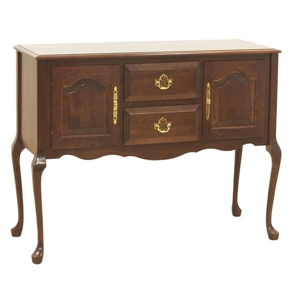 Amish Queen Anne Dining Sideboard Buffet