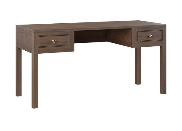 Amish Valentine Hardwood Modern Writing Desk