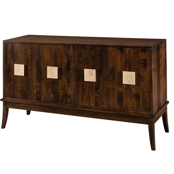 Amish 64" Geo Contemporary Sideboard