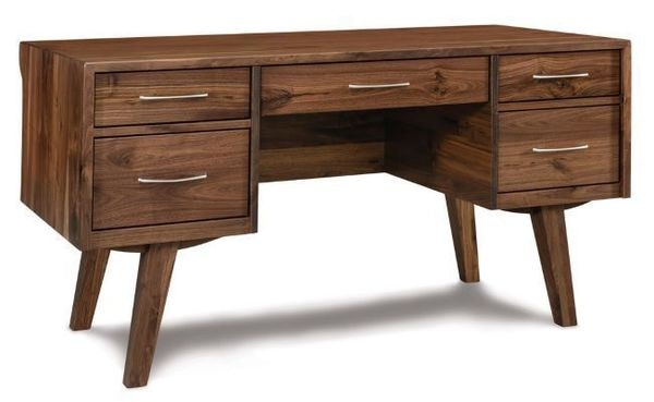 Amish Enrich 57 Writing Desk with Tapered Legs