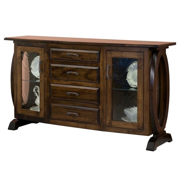 Amish Stockton Hardwood Sideboard