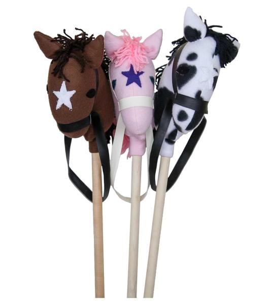 Amish Handcrafted Toy Stick Horse In-Stock