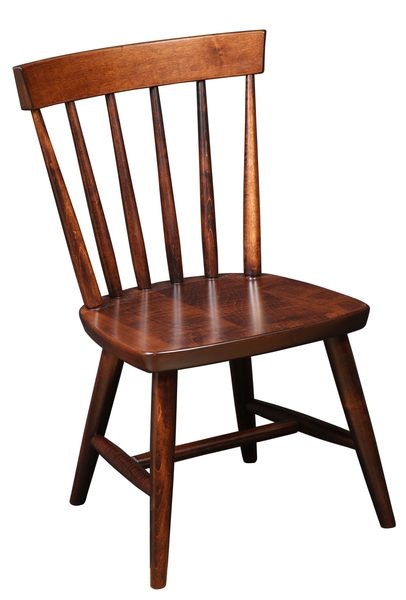 Amish Zeke Maple Modern Windsor Childrens Chair shown in Maple