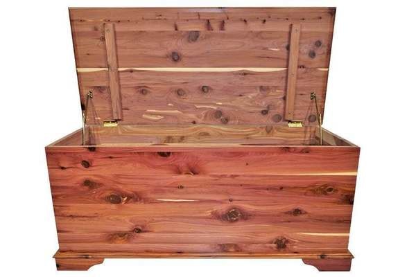 Amish Handcrafted Large Solid Cedar Hope Chest In-Stock and Ready to Ship