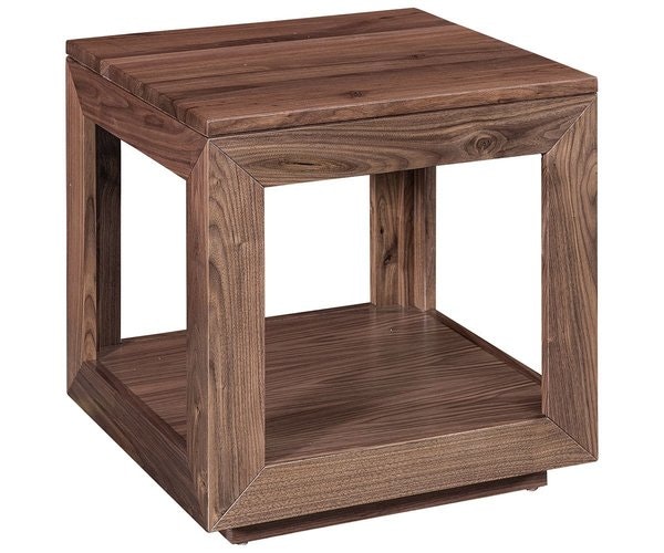 Amish 22 Square Brentwood End Table with Mitered Corners