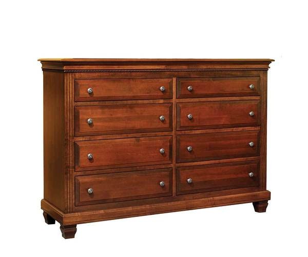 Amish Northbrook Dresser with Optional Mirror