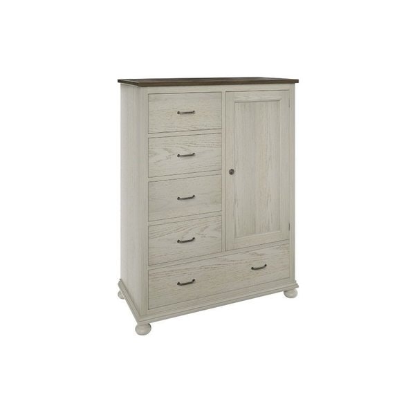 Amish Coastal Solid Wood Gentlemen's Chest