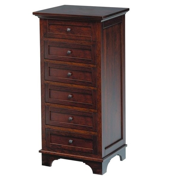 Amish Transitional Solid Wood Lingerie Chest