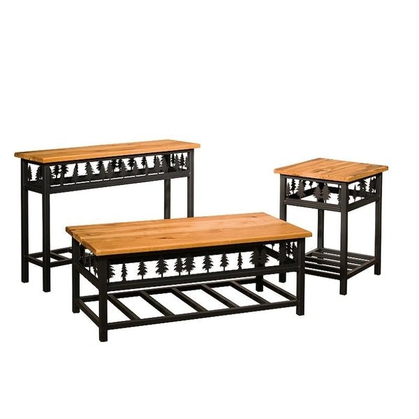 Amish Furniture Ironwood End Table