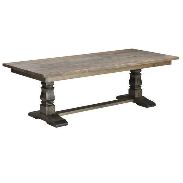 Amish Timber Hearth Solid Top Dining Table