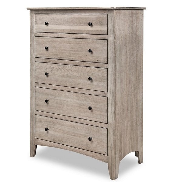 Wood Tall 5-Drawer Chest from DutchCrafters Amish Furniture